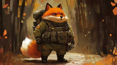 Tactical Chubby Orange Fox Tactical Chubby Orange Fox